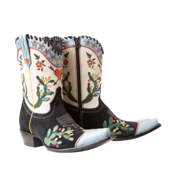 DOUBLE D RANCH BY OLD GRINGO WOMEN'S TRULY 8.5" BOOT - Picture 2 of 14